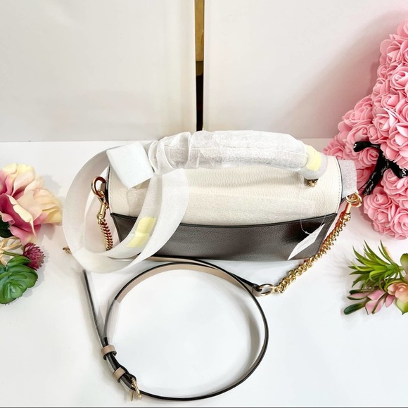 NEW Coach Marlie Top Handle Satchel In Colorblock Chalk Multi C2836 - Picture 12 of 16